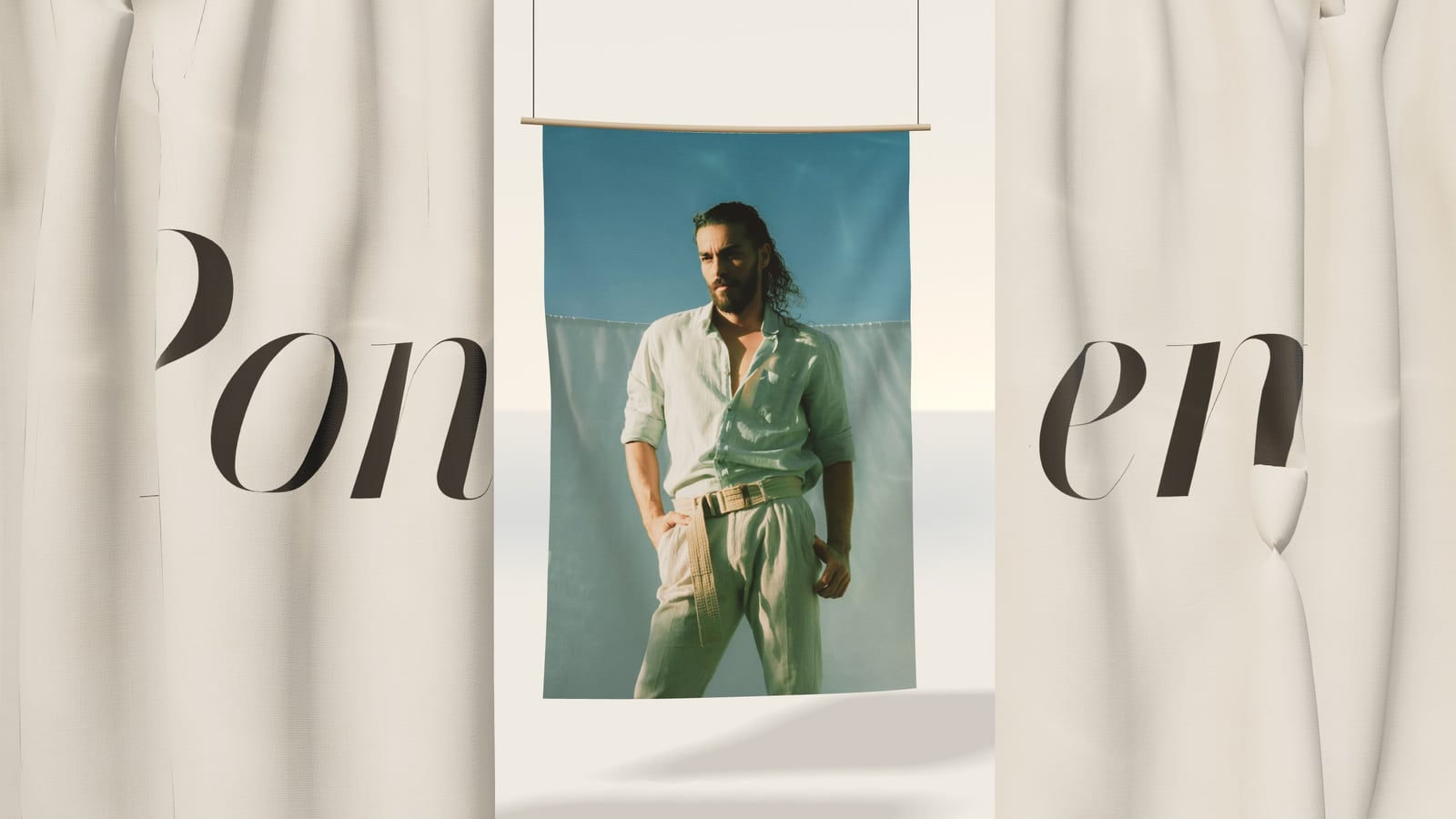 Fashion — The curtain, opening